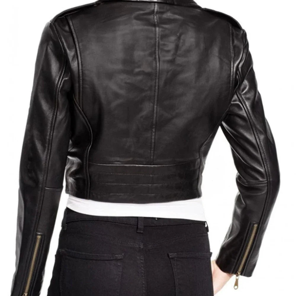 Women’s Party Wear Leather Jacket - TheBougees