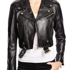 Women’s Party Wear Leather Jacket - TheBougees