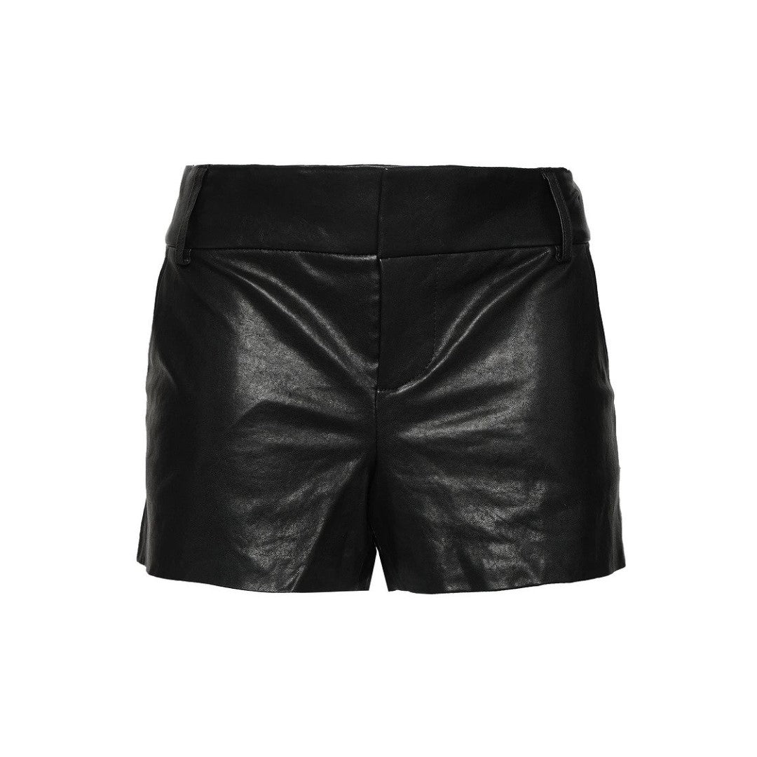 High Waisted Leather Short for Women - TheBougees