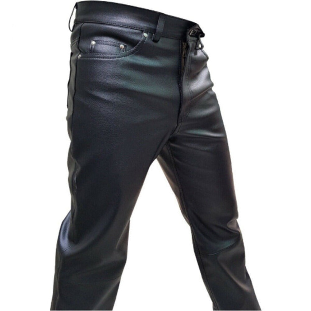 501 Style Leather Pant - TheBougees
