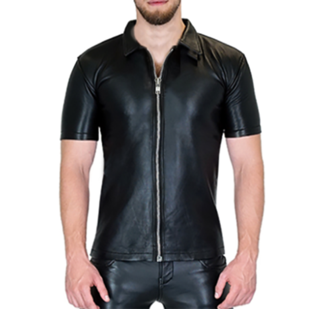 Leather Shirts For Men With Unique Design - TheBougees