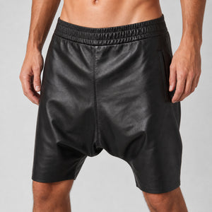 mens leather drop crotch shorts MLS 810061 28