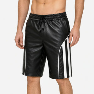 Mens Leather SHorts MS 4007 28