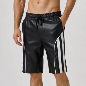 Mens Leather SHorts MS 4007 28