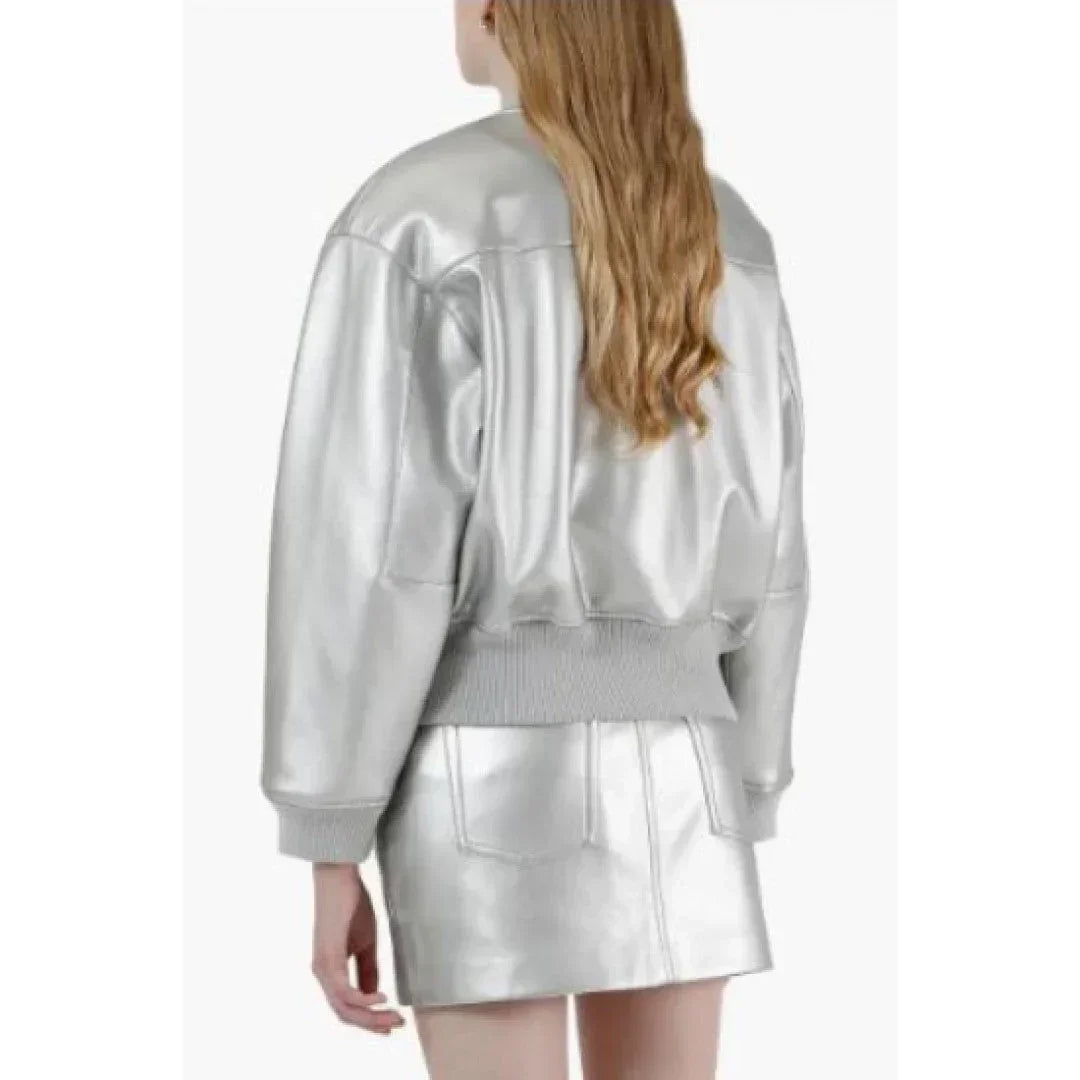 Women Leather Jacket LMJ107 2X Small
