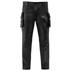 Unique Style Leather Pants For Men - TheBougees