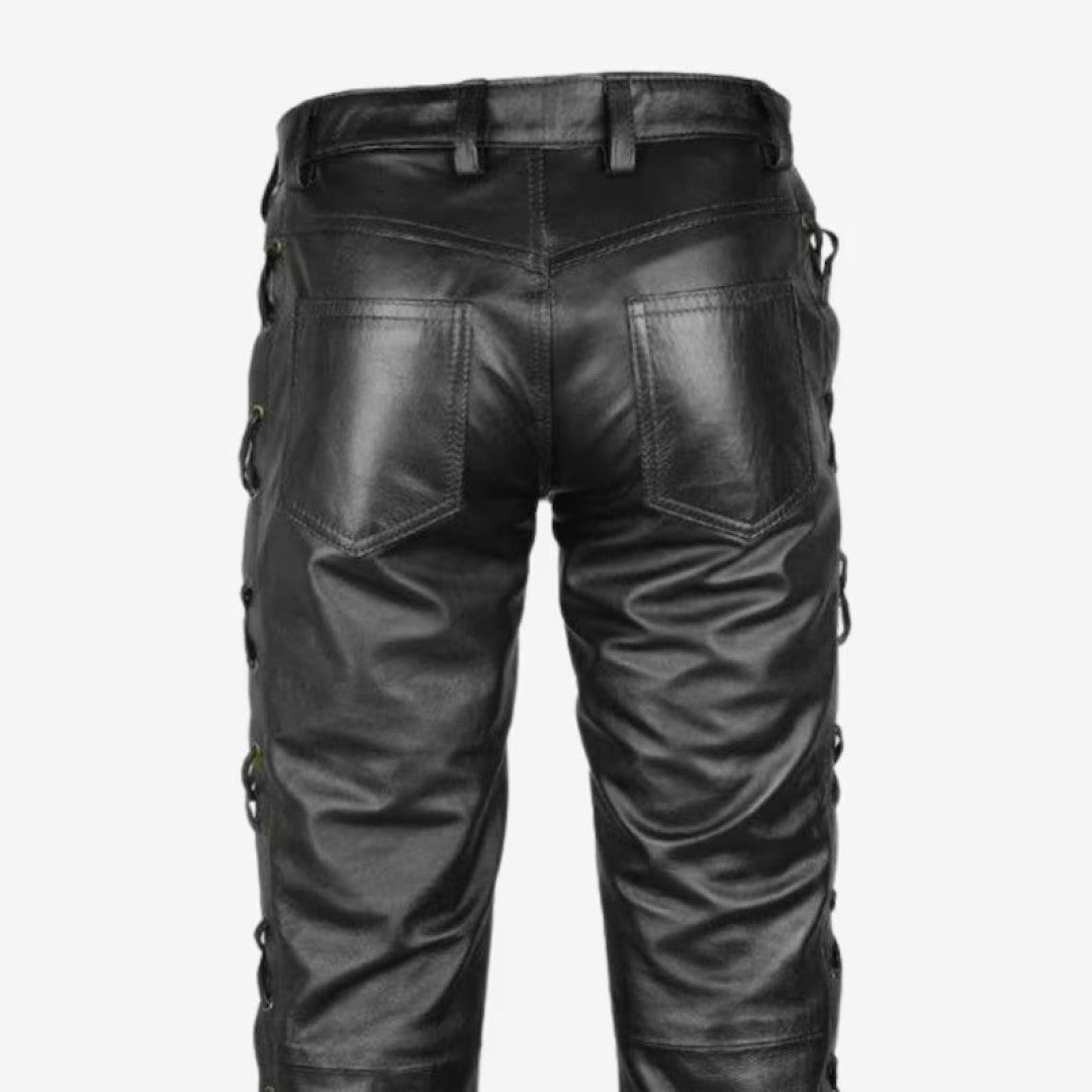 Pure Leather Pants For Men's - TheBougees