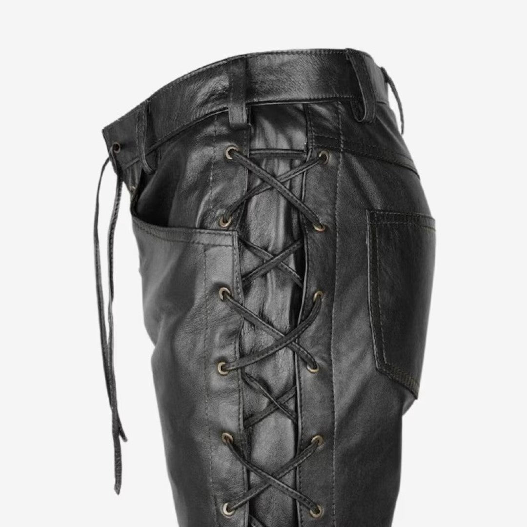 Pure Leather Pants For Men's - TheBougees
