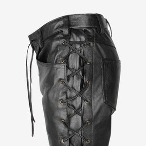 Pure Leather Pants For Men's - TheBougees