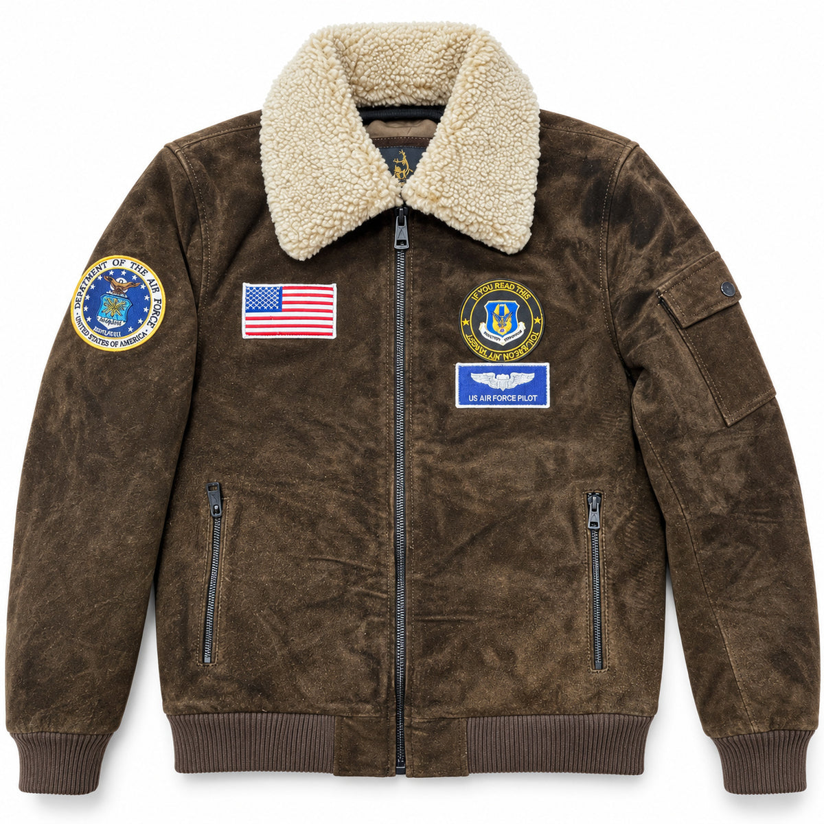 mens suede bomber jacket